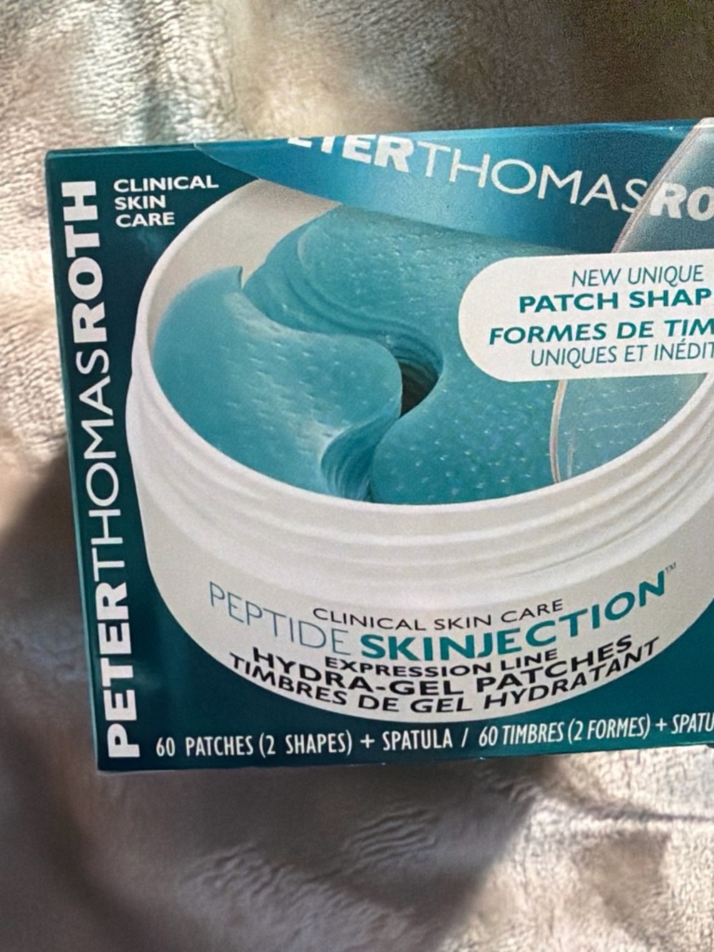 Peter Thomas Roth Hydra-Gel Peptide Skinjecton Eye & Face Patches - Blue